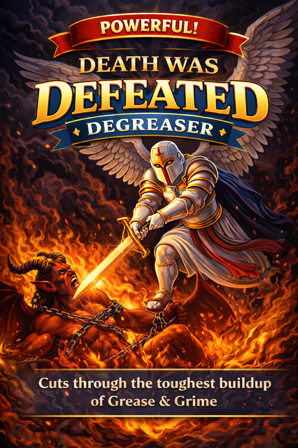 Death was Defeated Degreaser